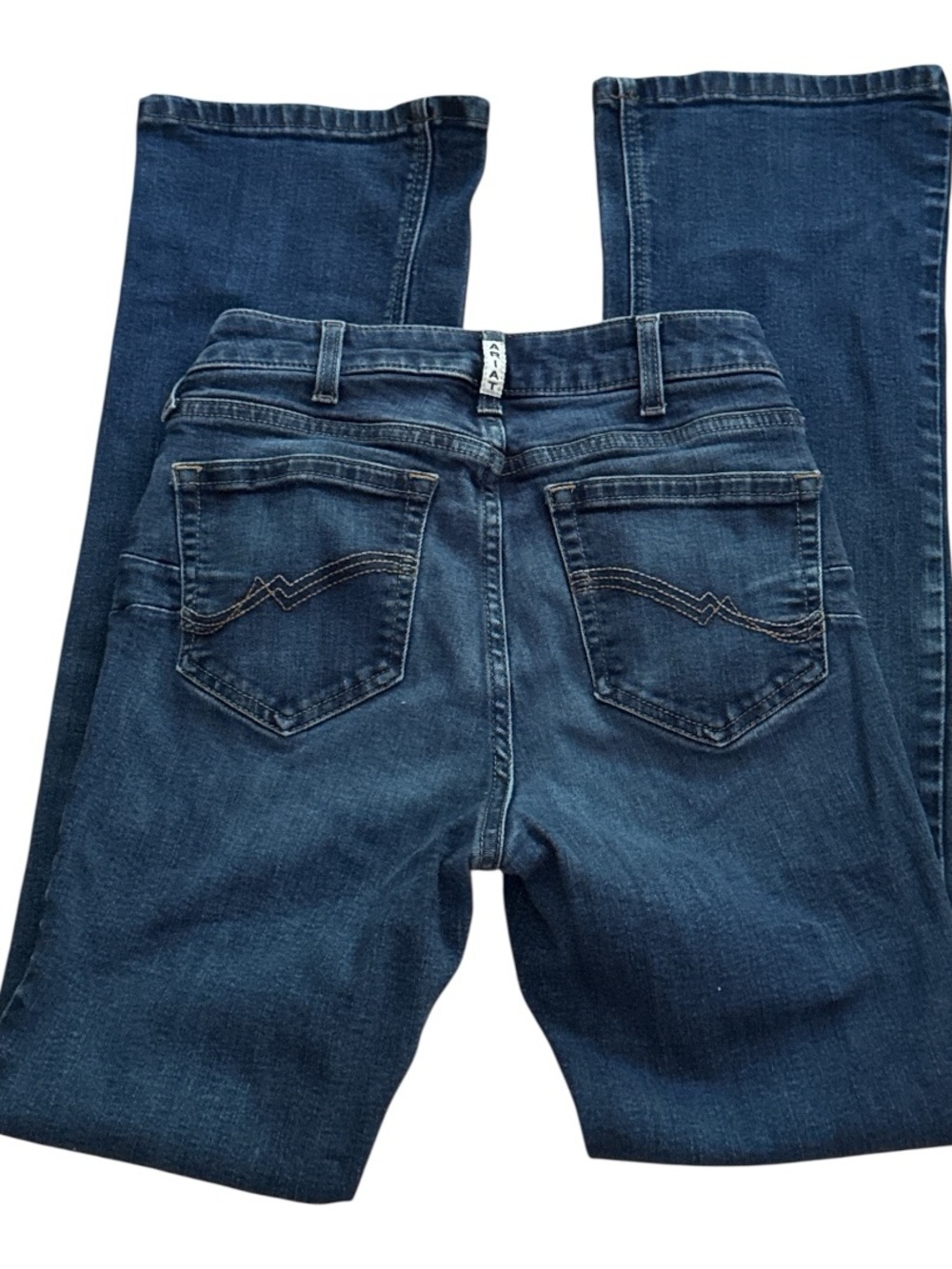 Ariat Dark Blue BootcutJeans 28R Western, Rodeo - Picture 2 of 4